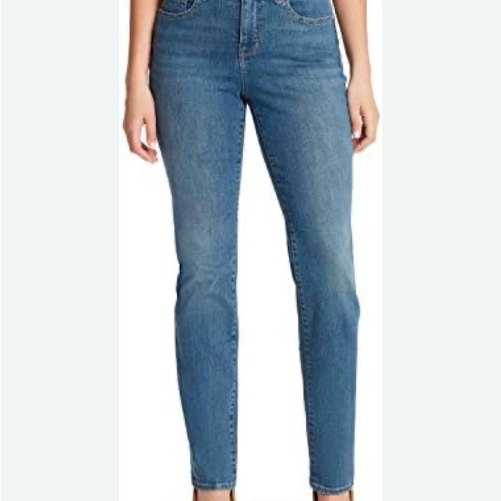 Gloria Vanderbilt High-Rise Skinny Jeans in Classic Blue